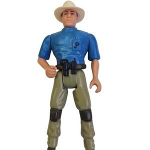 Vintage 1993 Kenner Jurassic Park Robert Muldoon Action Figure Series 1 JP11